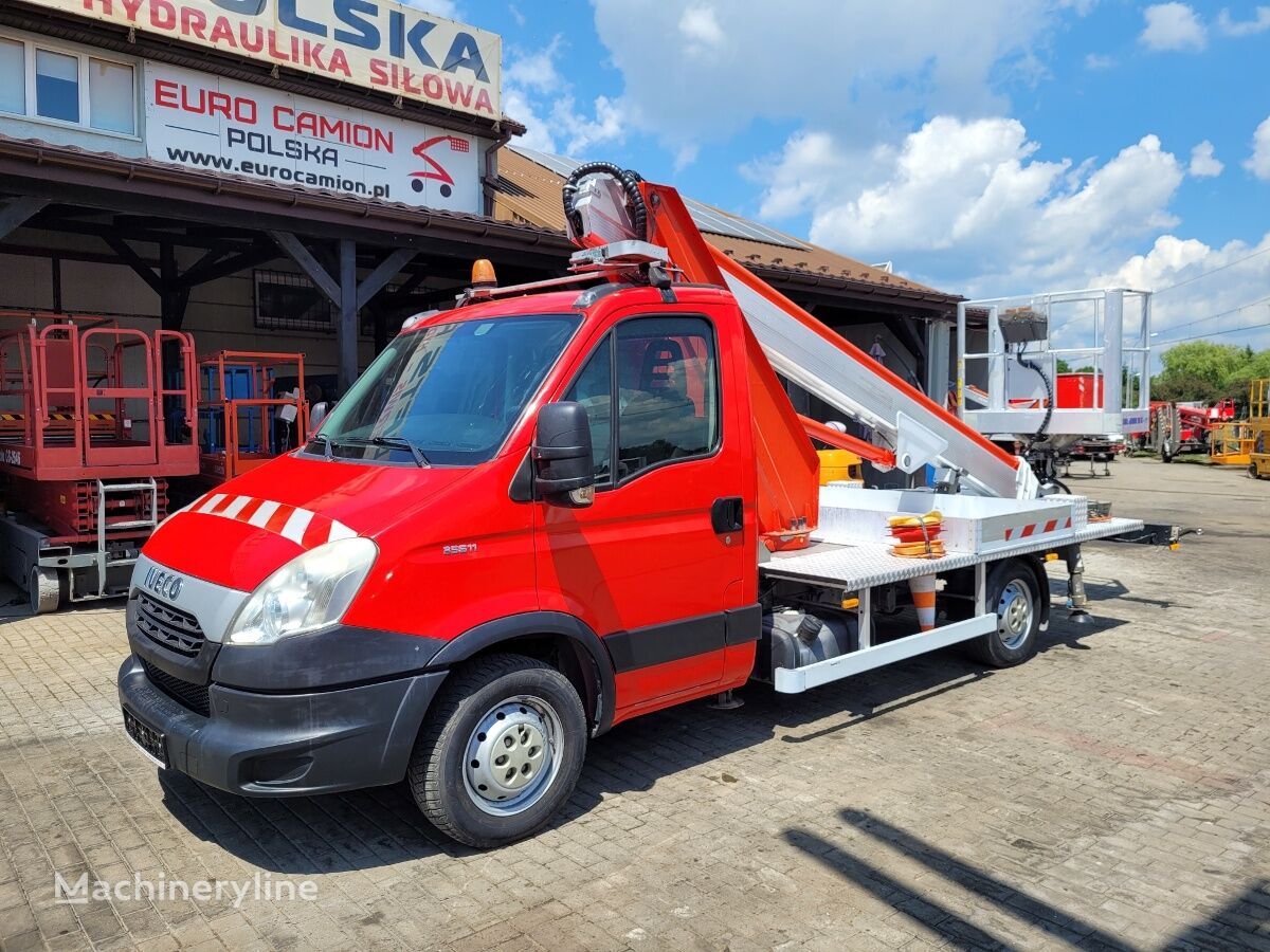 автовышка IVECO Daily 35S11 - Multitel MT182DS - 18m bucket truck boom lift