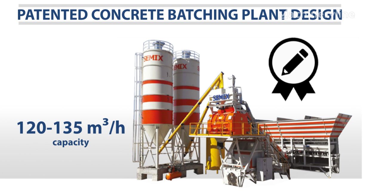 новый бетонный завод Semix Mobile 135Y Concrete Mixing Plant