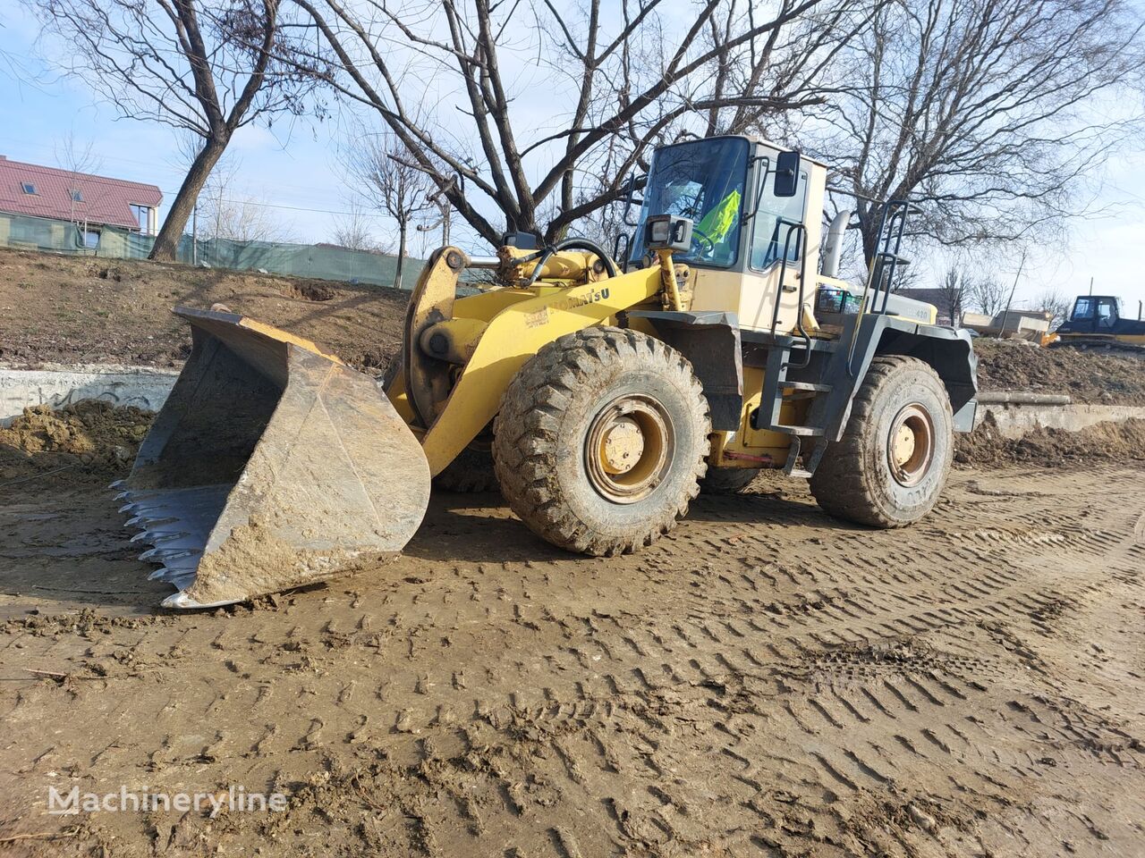 фронтальный погрузчик Komatsu WA420