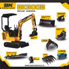 новый мини-экскаватор Berger Kraus Mini Excavator BK800B with FULL equipment