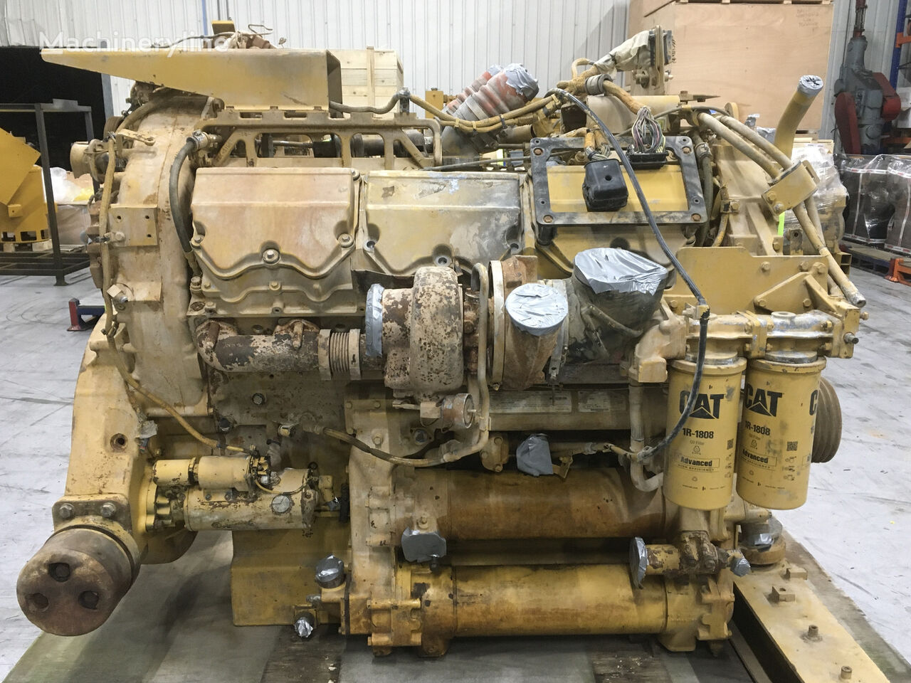 двигатель Caterpillar C32 LJW-3538645 FOR PARTS для экскаватора